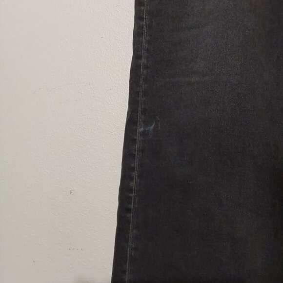 We the Free Tinsley Baggy High-Rise Straight Leg Black Jeans - 28 Good Condition - Picture 9 of 11